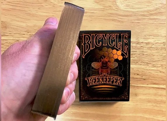 Gilded Bicycle Beekeeper Playing Cards - image 1