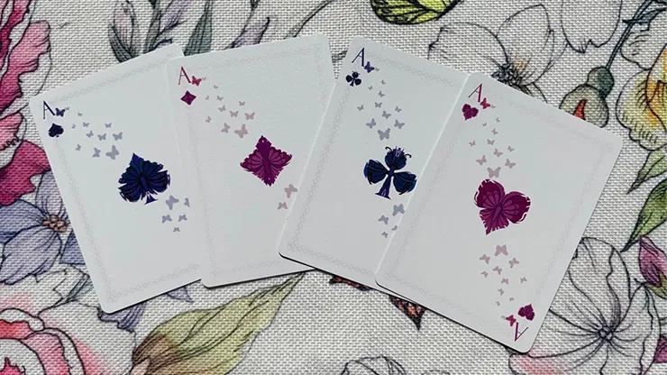 Gilded Bicycle Butterfly Playing Cards - image 2