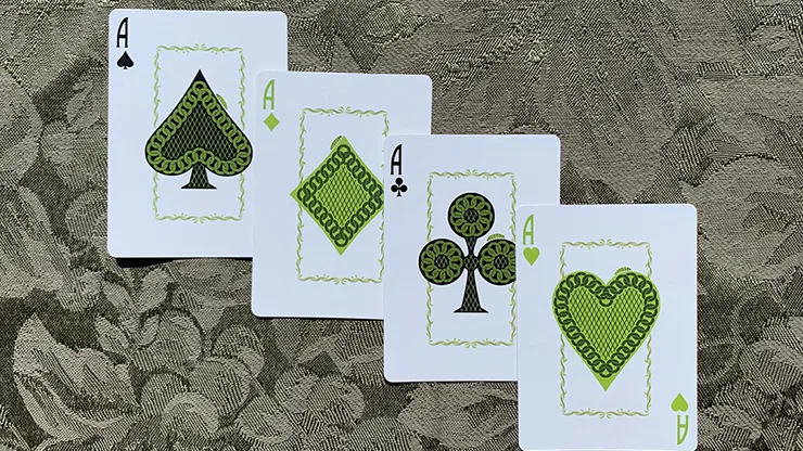 Gilded Bicycle Caterpillar Playing Cards - image 5