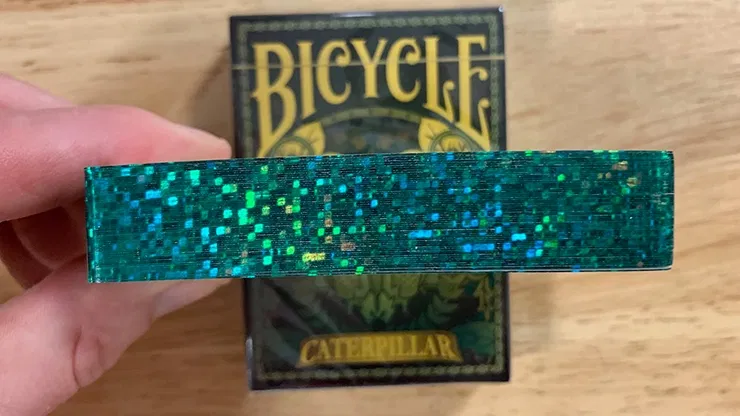 Gilded Bicycle Caterpillar Playing Cards - image 1