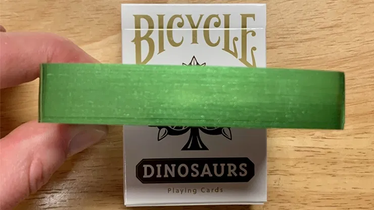 Gilded Bicycle Dinosaur Playing Cards - image 1
