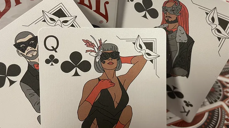 Gilded Bicycle Masquerade Playing Cards - image 2