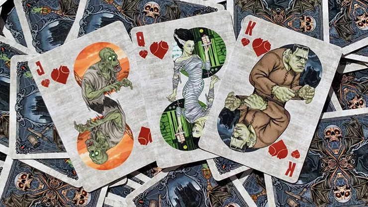 Gilded Bicycle Monster V2 Playing Cards - image 4