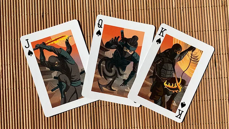 Gilded Bicycle Ninja Playing Cards - image 5