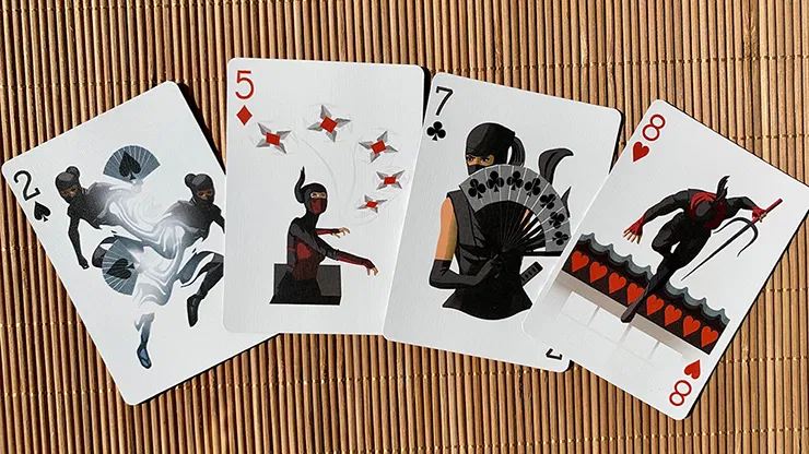 Gilded Bicycle Ninja Playing Cards - image 6