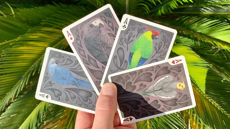 Gilded Bicycle Parrot Playing Cards - image 4