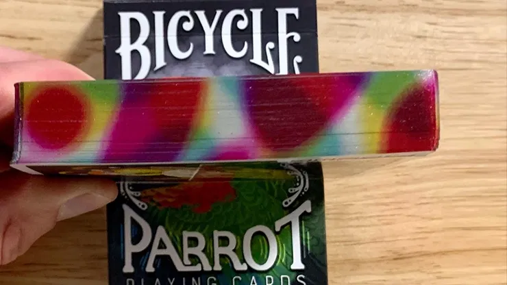 Gilded Bicycle Parrot Playing Cards - image 1