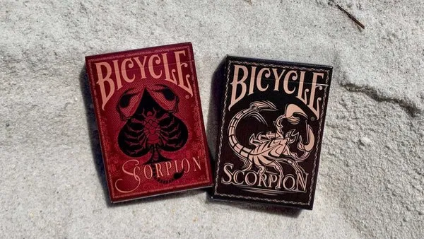Gilded Bicycle Scorpion Playing Cards - image 3