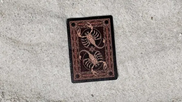 Gilded Bicycle Scorpion Playing Cards - image 4