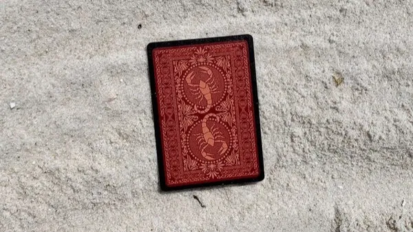 Gilded Bicycle Scorpion Playing Cards - image 5