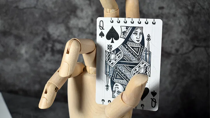 Gilded Bicycle Sketch Playing Cards - image 2