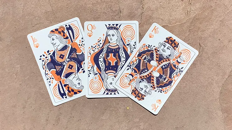 Gilded Bicycle Snail Playing Cards - image 3