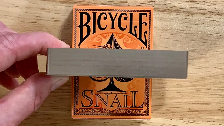 Gilded Bicycle Snail Playing Cards - image 1