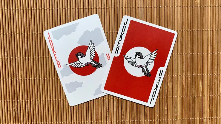 Gilded Bicycle Sparrow Hanafuda Fusion Playing Cards - image 6