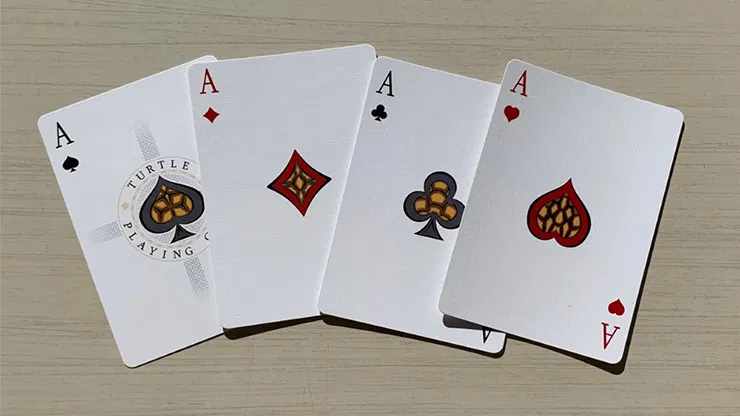 Gilded Bicycle Turtle Playing Cards - image 2