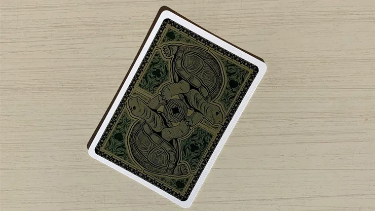 Gilded Bicycle Turtle Playing Cards - image 3