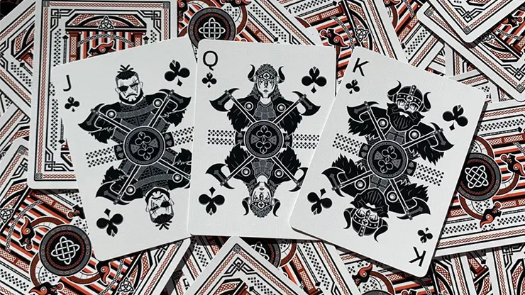 Gilded Bicycle Viking Playing Cards - image 4