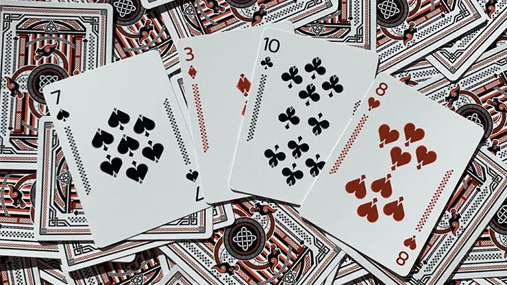 Gilded Bicycle Viking Playing Cards - image 5