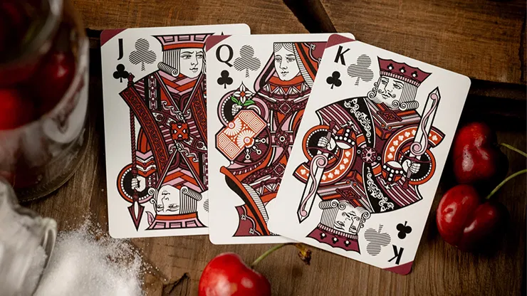 Gilded Cherry Pi Playing Cards - image 4