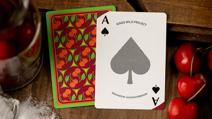 Gilded Cherry Pi Playing Cards - image 5