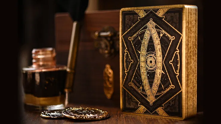 Gilded Eye of the Ocean Astra Polaris Playing Cards - image 3
