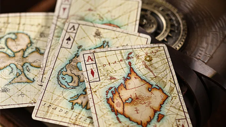 Gilded Eye of the Ocean Astra Polaris Playing Cards - image 4