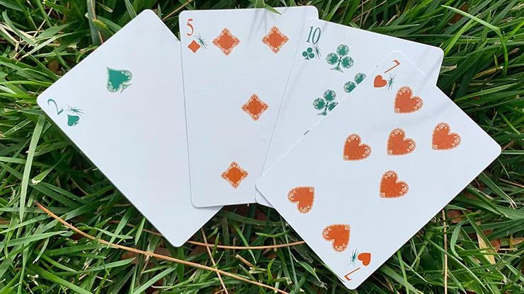 Gilded Grasshopper Playing Cards - image 3