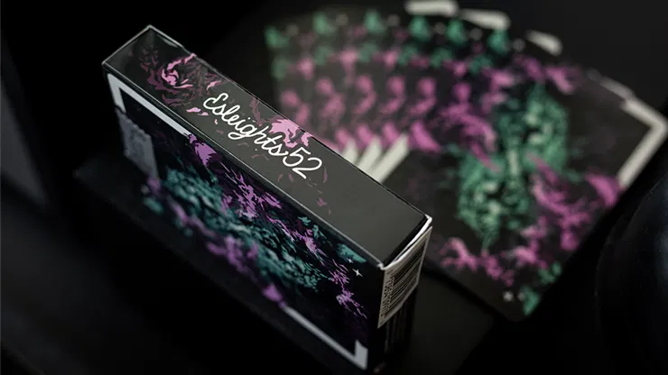 Gilded Nebula Stellar Purple Playing Cards - image 5