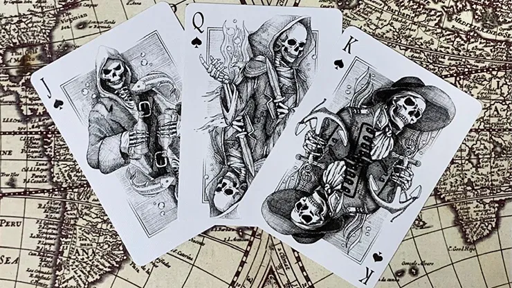 Gilded Neptunes Graveyard Playing Cards - image 3