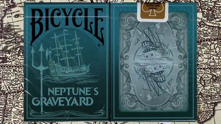 Gilded Neptunes Graveyard Playing Cards - image 6
