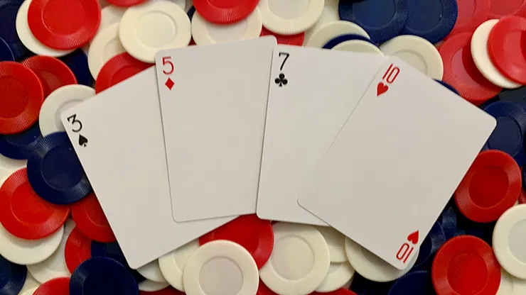 Gilded Red Bicycle Index Only Playing Cards - image 5