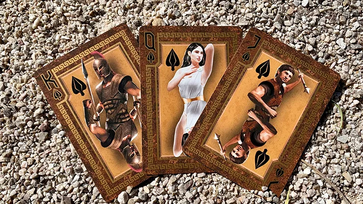 Gilded Trojan War Playing Cards - image 4