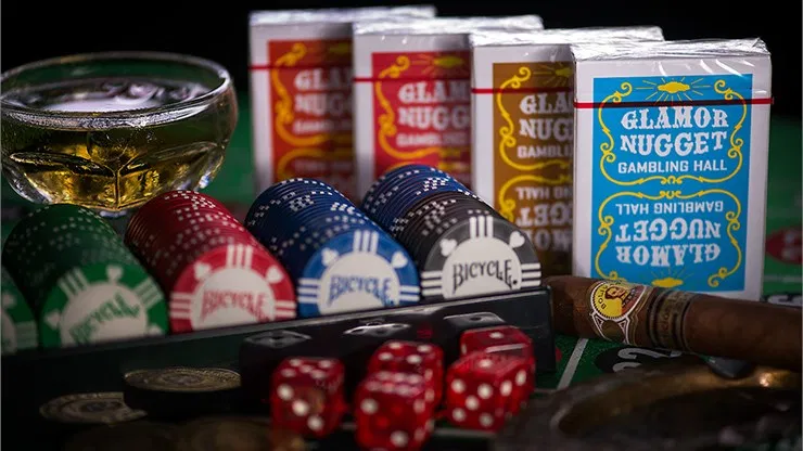 Glamor Nugget Limited Edition Playing Cards (Blue)