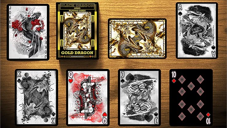 Gold Dragon  Playing Cards - image 2