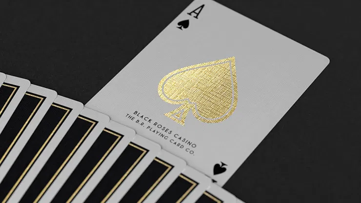 Gold Foil Black Roses Casino - image 4