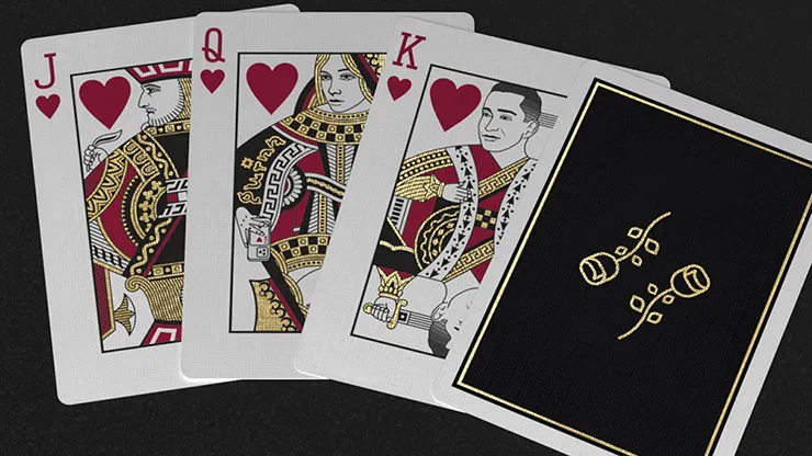 Gold Foil Black Roses Casino - image 5