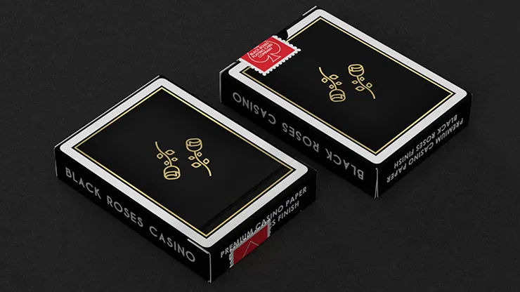 Gold Foil Black Roses Casino - image 6