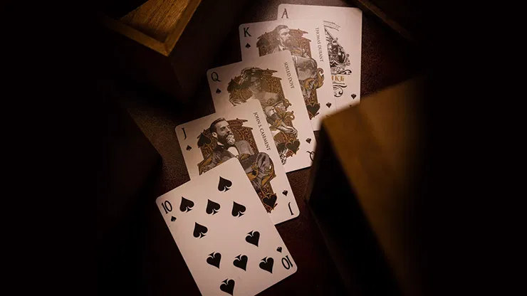 Golden Spike 150th Anniversary Playing Cards - image 3