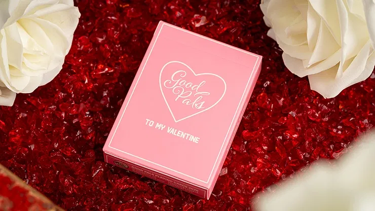 Good Pals Valentine's Pink Playing Cards - image 1