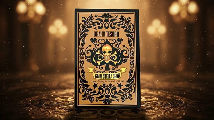 GRAND TESORO GOLD STELLA SHOW トランプ Grand Tesoro Playing Cards | Vanishing Inc. Magic