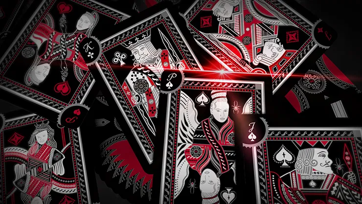 Grandmasters Black Widow Spider Playing Cards - image 4