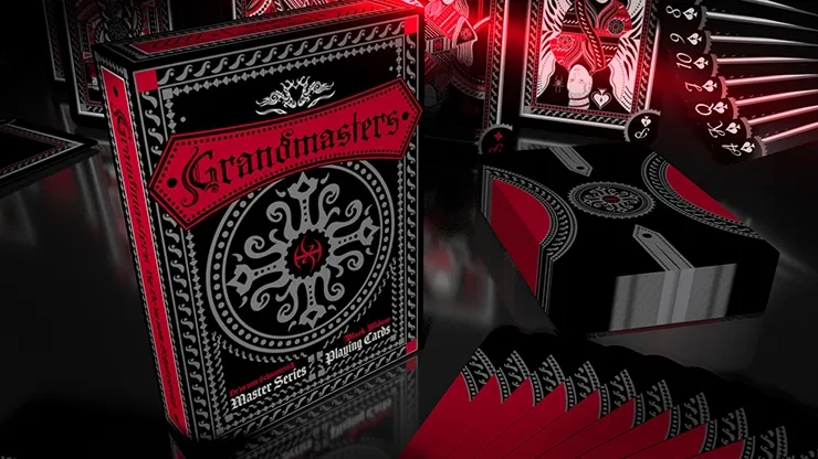 Grandmasters Black Widow Spider Playing Cards - image 1