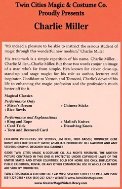 Greater Magic Video Library 17 - Charlie Miller - image 2