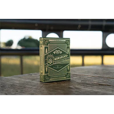 Monarchs Playing Cards (Green) - image 1