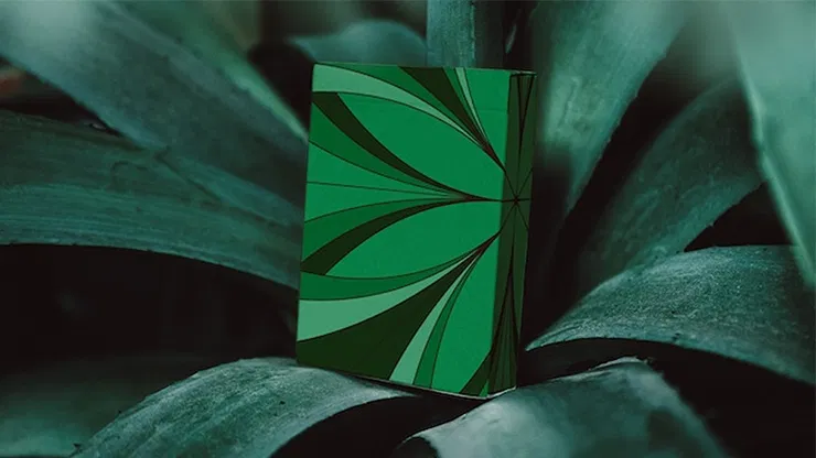 Green Wave Playing Cards - image 1