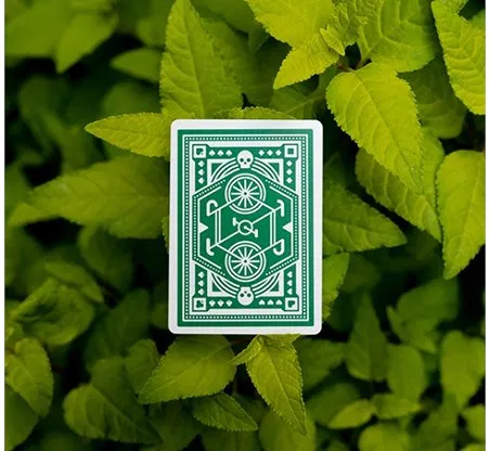 DKNG Green Wheel Playing Cards - image 2