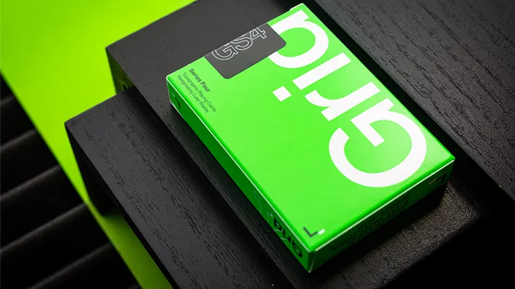 Grid Series Four Typographic Playing Cards - image 2