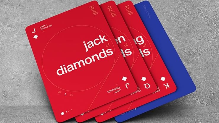 Grid Typographic Playing Cards Series Two Vanishing Inc Magic Shop Grid Typographic Playing Cards Series Two Vanishing Inc Magic Shop