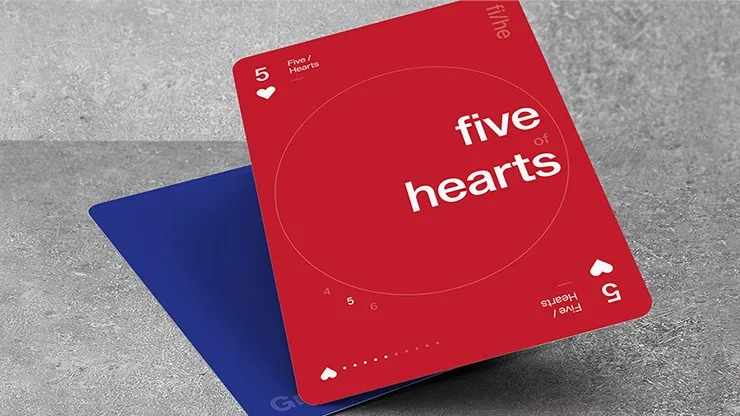 Grid Typographic Playing Cards (Series Two) - image 4