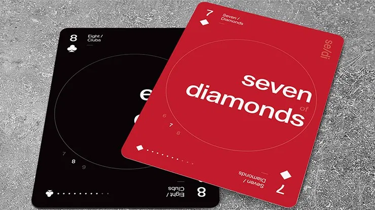 Grid Typographic Playing Cards (Series Two) - image 5